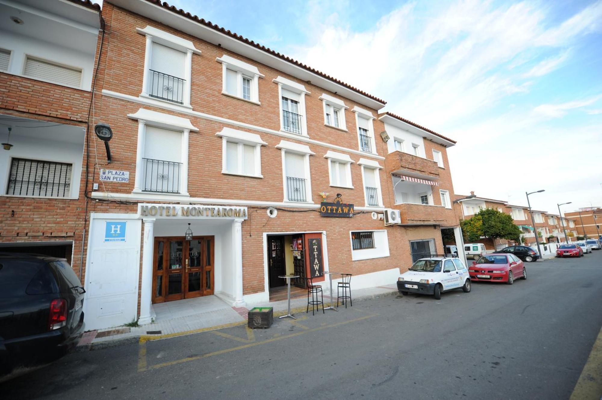 Hotel Montearoma Valverde del Camino Exterior foto