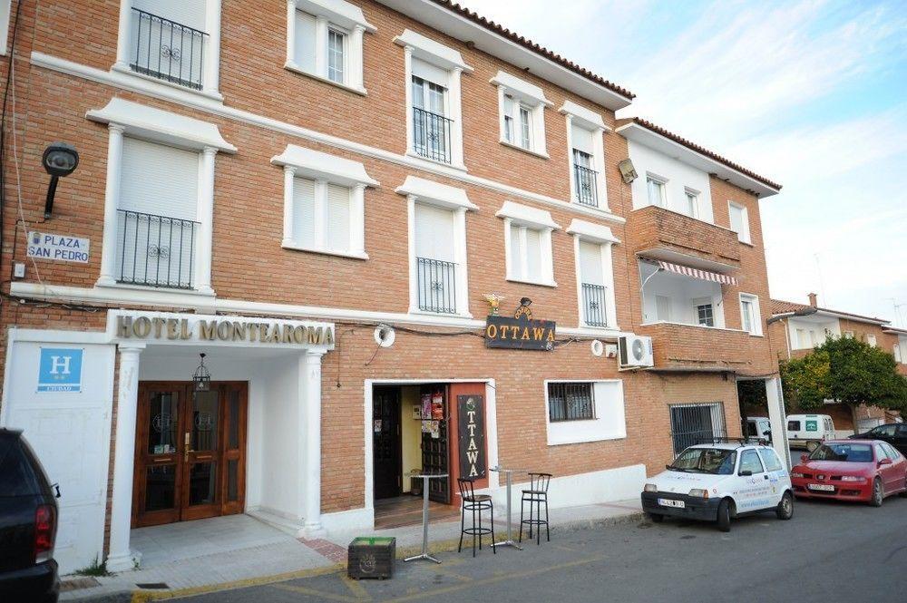 Hotel Montearoma Valverde del Camino Exterior foto